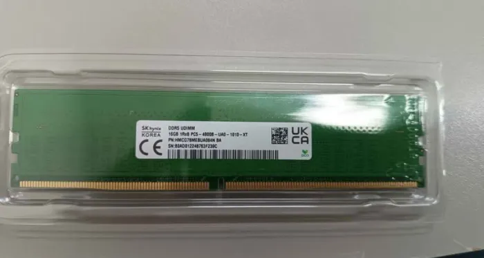 Memória RAM DDR5 4800Mhz 16gb
