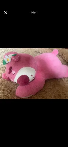 Urso morango Lotso 60 cm 