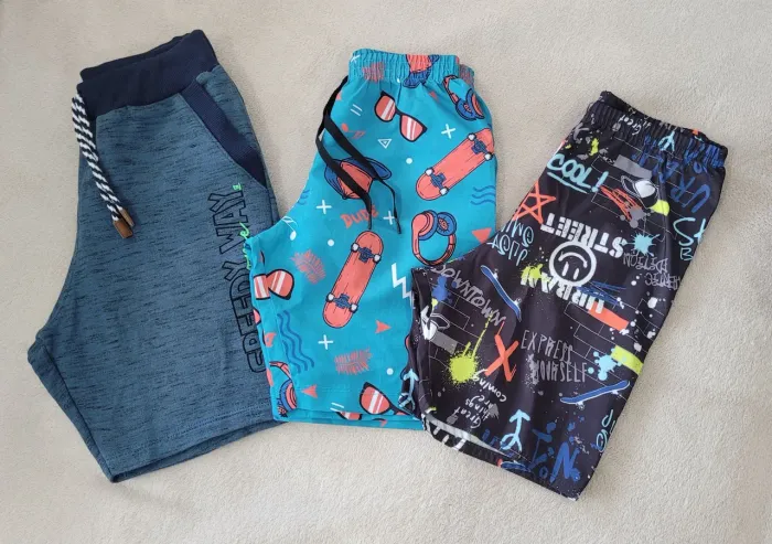 Combo de bermuda menino tam 8