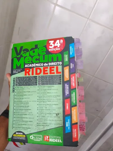DOAÇÃO: Vade Mecum Rideel