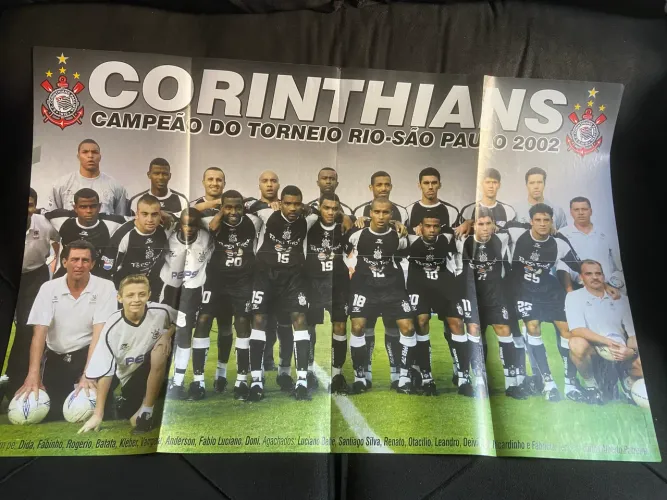 Pôster do Corinthians antigo