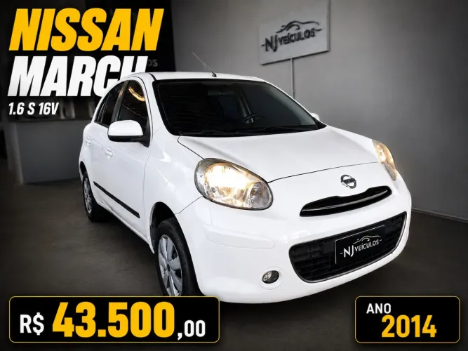 Nissan March S 1.6 16V Flexstart 5P 2014