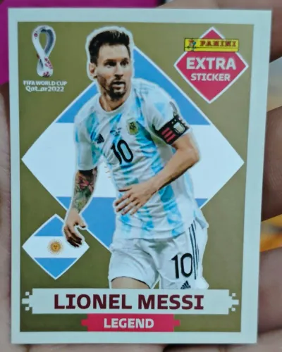 Kit 4 Figurinhas Legends Lionel Messi Copa22