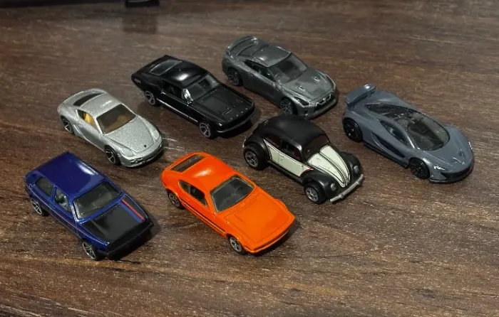 Hot Wheels - Fusca, SP2, Golf, McLaren, Mustang, Skyline R35, Porsche