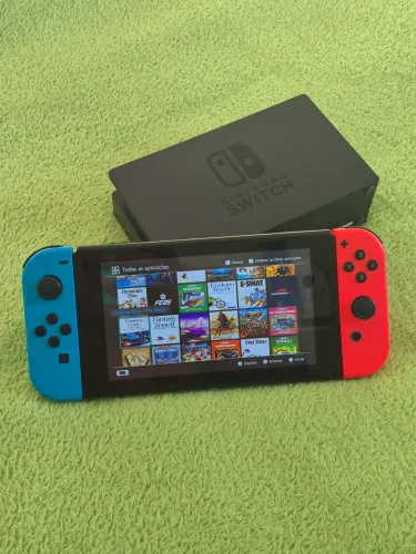Switch V2 128G | DESBLOQUEADO | ACEITO OLX PAY
