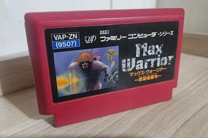 Max Warrior Original Famicom Nintendo Nes Nintendinho