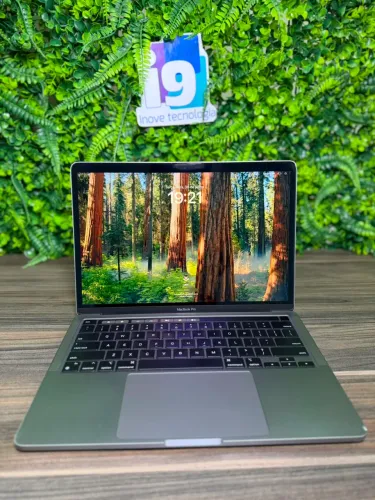 MacBook Pro 2020 A2338 Cor Space Gray Apple M1 8GB 256GB SSD 625 ciclos