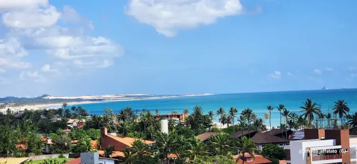 Apartamento 2 Quartos com Vista Mar no Cumbuco 350 m do Centro Ideal para Investimento