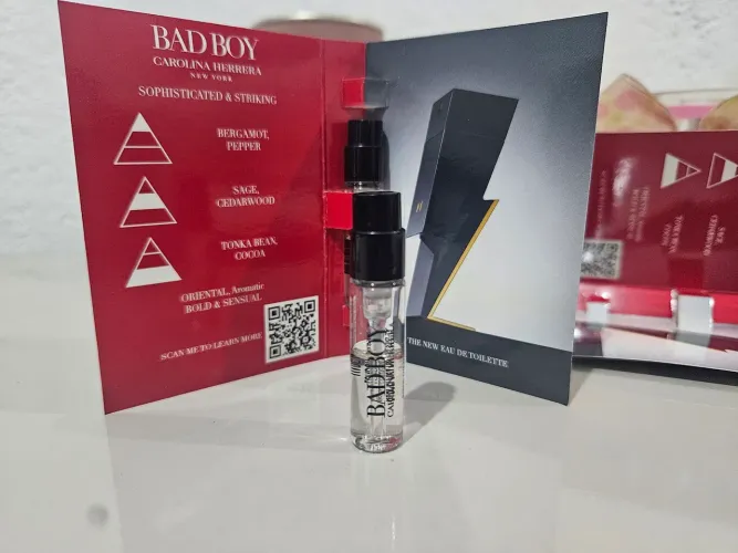 Bad boy edt carolina herrera 1.5ml