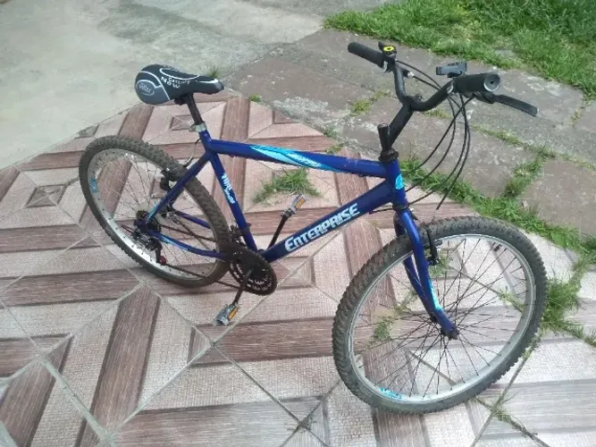 Bicicleta Azul