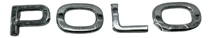 Emblema Tampa Traseira Polo Volkswagen Polo 2026 Prateado