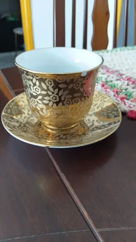 5 Xícaras de porcelana