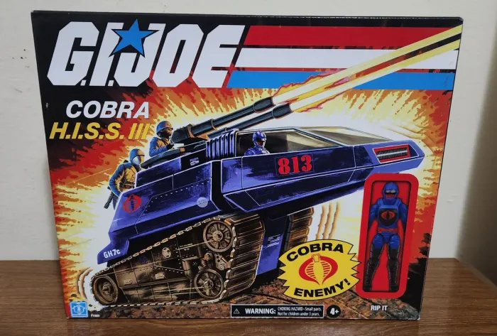 Veículo Gi Joe Comandos em Ação Hasbro Tank Cobra