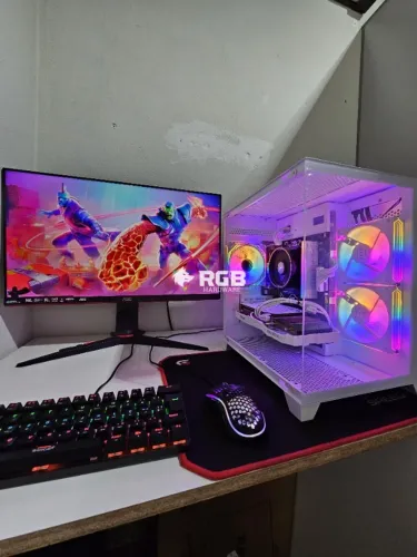 PC Gamer - Ryzen 5 8400F + RX6600 + DDR5 16GB + NVMe 512GB