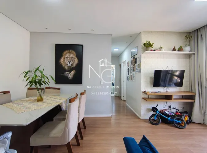APARTAMENTO VENDA 3 DORMITÓRIOS C/1SUITE CONDOMINIO HARMONIA GRANJA VIANA COTIA