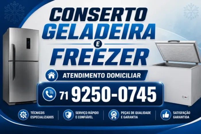 Consertos de Geladeiras e Freezers