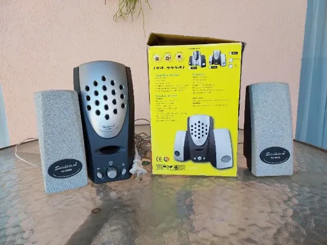 Conjunto de caixas de som multimídia SATELLITE int [SA-999A] 