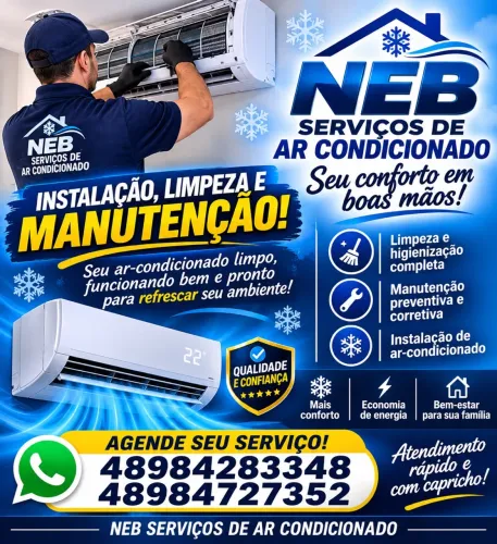 Instalação de ar-condicionado