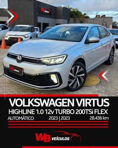 Volkswagen Virtus Highline 200 TSI 1.0 Flex 12V AUT 2023