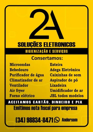 Assistência técnica de eletrodomésticos em Araxá MG 
