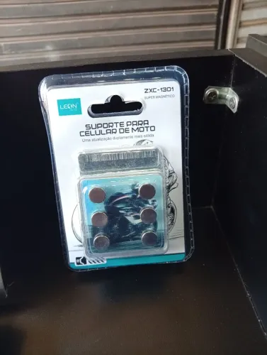 Suporte para celular moto com imã super magnéticalo
