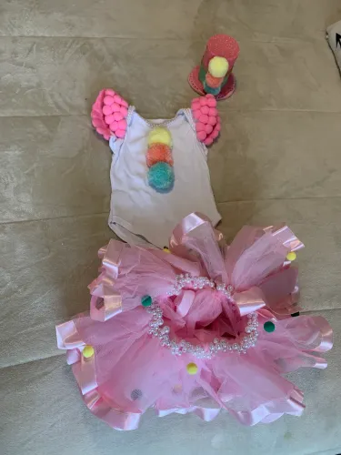 Fantasia de mesversario Palhacinha 