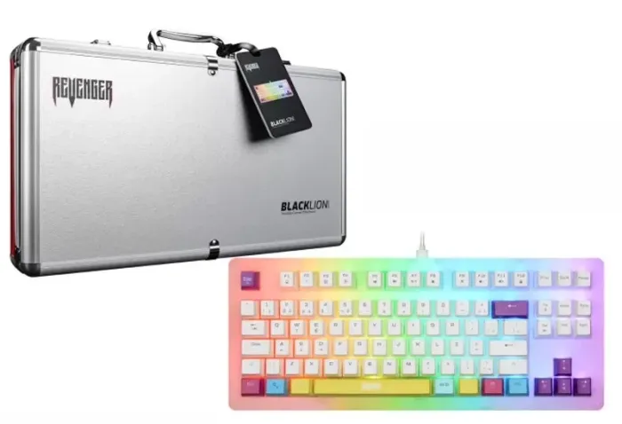 TECLADO GAMER MECANICO REVENGER MALETA