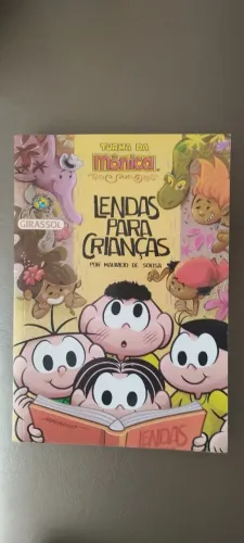 Livro Lendas para crianças Turma da Monica 