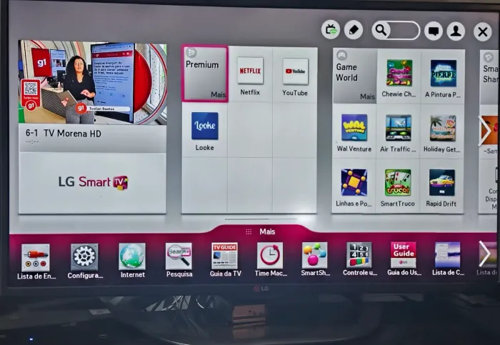 TV Smart 42' R$600