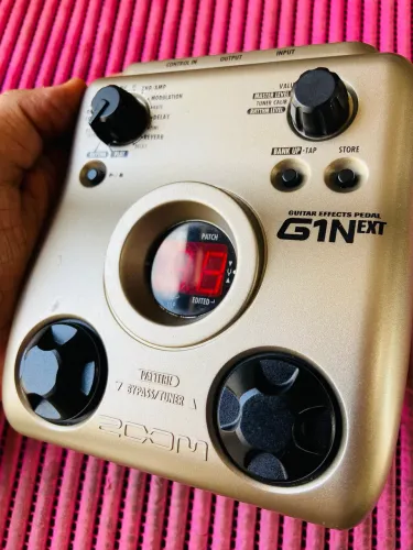 PEDALEIRA Zoom G1N EXT sem fio!