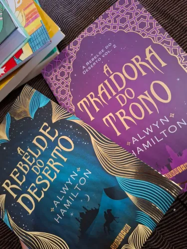 Livros saga a rebelde do deserto