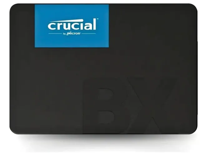 SSD Crucial Bx500, 2TB, SATA 2.5, Leitura 540MBps E Gravação 500MBps
