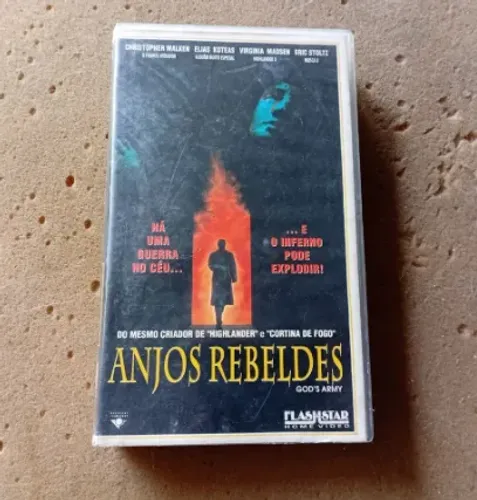 FILME VHS - ANJOS REBELDES