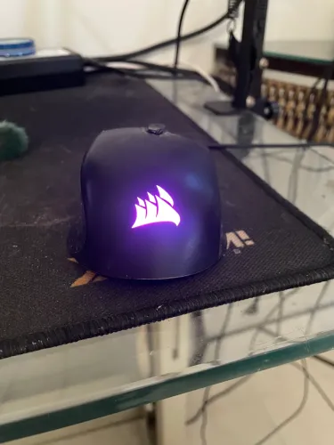 Memória RAM ddr4 8G e mouse Corsair
