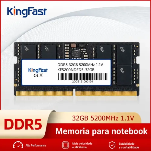 MEMÓRIA RAM DDR5 32GB 5200MHz
