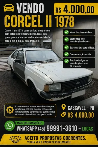 Ford Corcel II L 1978