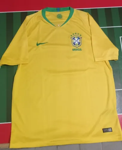 CAMISA OFICIAL SELEÇÃO BRASILEIRA 2018 (NOVA)