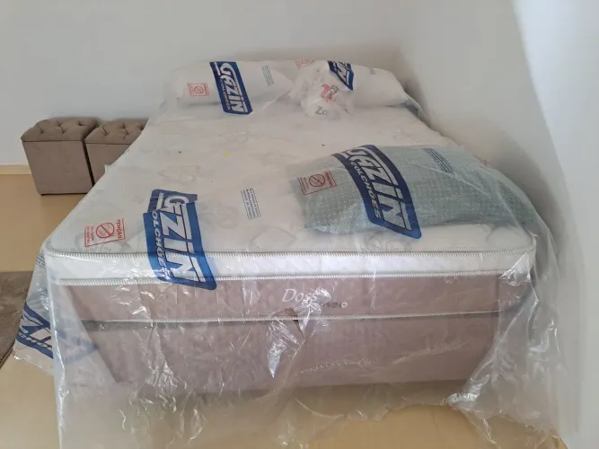 Cama box casal