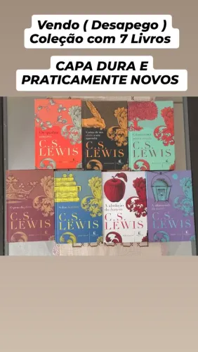 Coleção C.S LEWIS - CAPA DURA