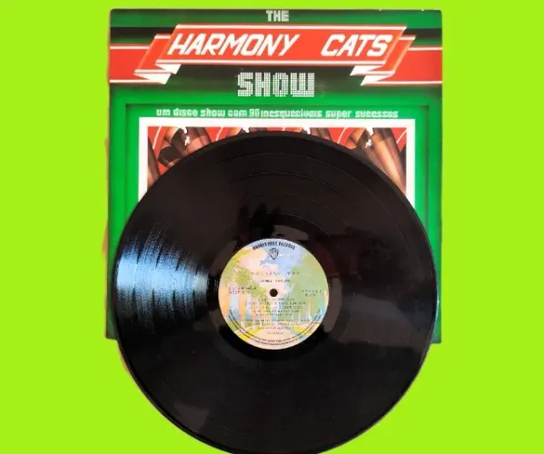 LP VINIL " HARMONY CATS '' - Show - Sucess Sound - SOM LIVRE 1974 (90 super sucessos)
