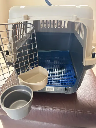 Caixa de Transporte para Cães e Gatos Gomoov  Tamanho P