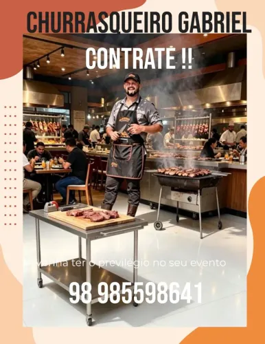 Contrate Churrasqueiro !!!