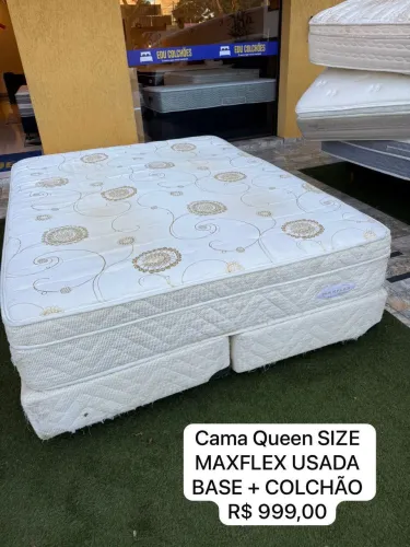 Cama box MAXFLEX LATEX SEMINOVA TOP -