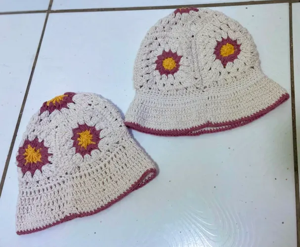 Chapéu infatil em crochê