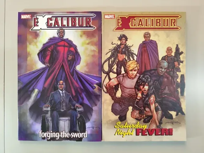 Excalibur (Vol. 1-2) - Chris Claremont - Encadernado [Importado - USA - 2005] X-Men