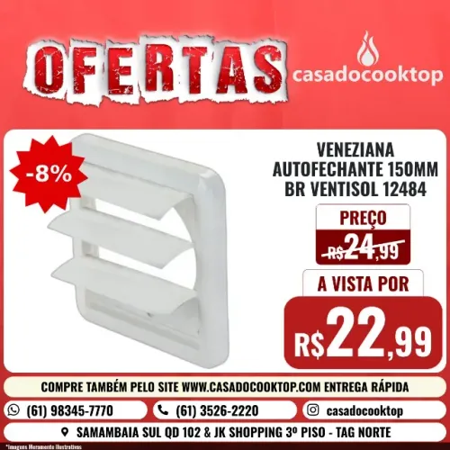 VENEZIANA AUTOFECHANTE 150MM BR VENTISOL 12484