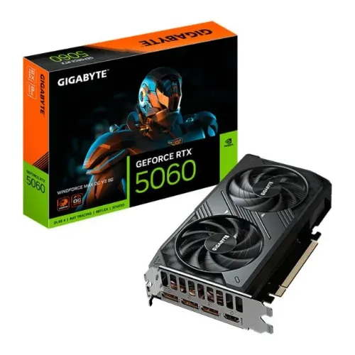 RTX 5060, GIGABYTE, WINDFORCE V2 - LOJA CONCEITUADA