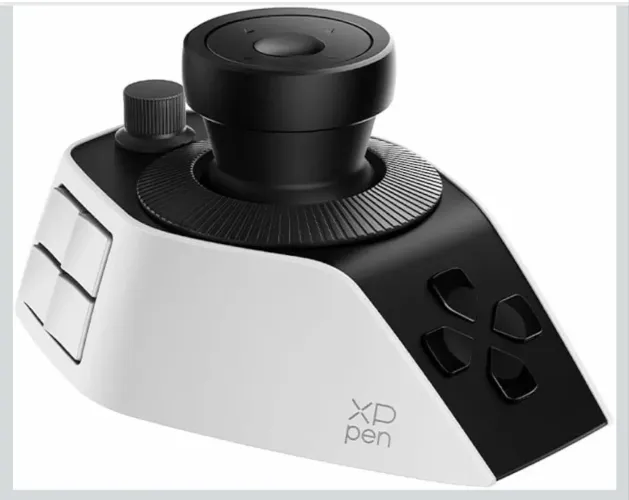 XPPen Pilot Pro Consola de Edição, 19 Teclas e 3 Botões Giratórios