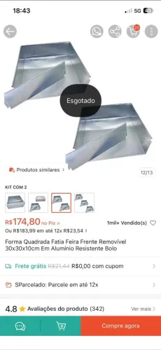 Forma frente removível