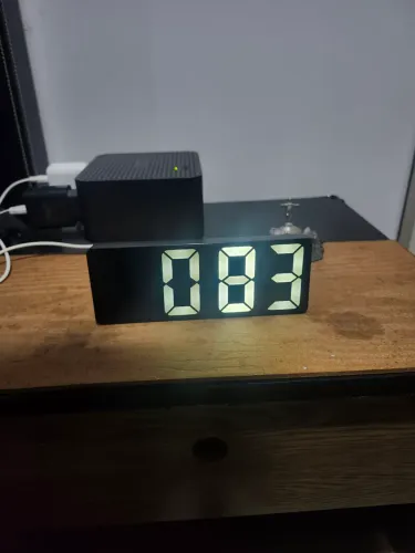 Relógio Despertador Digital de Mesa LED
